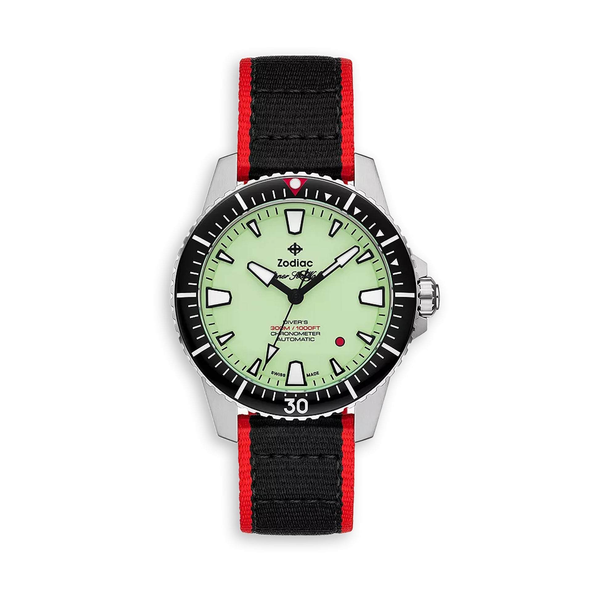 Zodiac x RedBar Pro-Diver Automatic Watch | Uncrate Supply