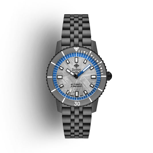 Zodiac Super Sea Wolf Meteorite Limited Edition-Uhr