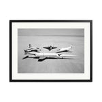 Douglas Airplanes 1954 Framed Print - Black