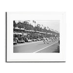 1964 24 Hours of Le Mans Framed Print - White Frame