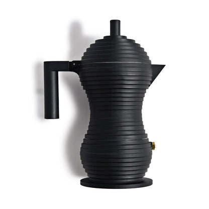 Alessi Pulcina Blackout Espresso Coffee Maker