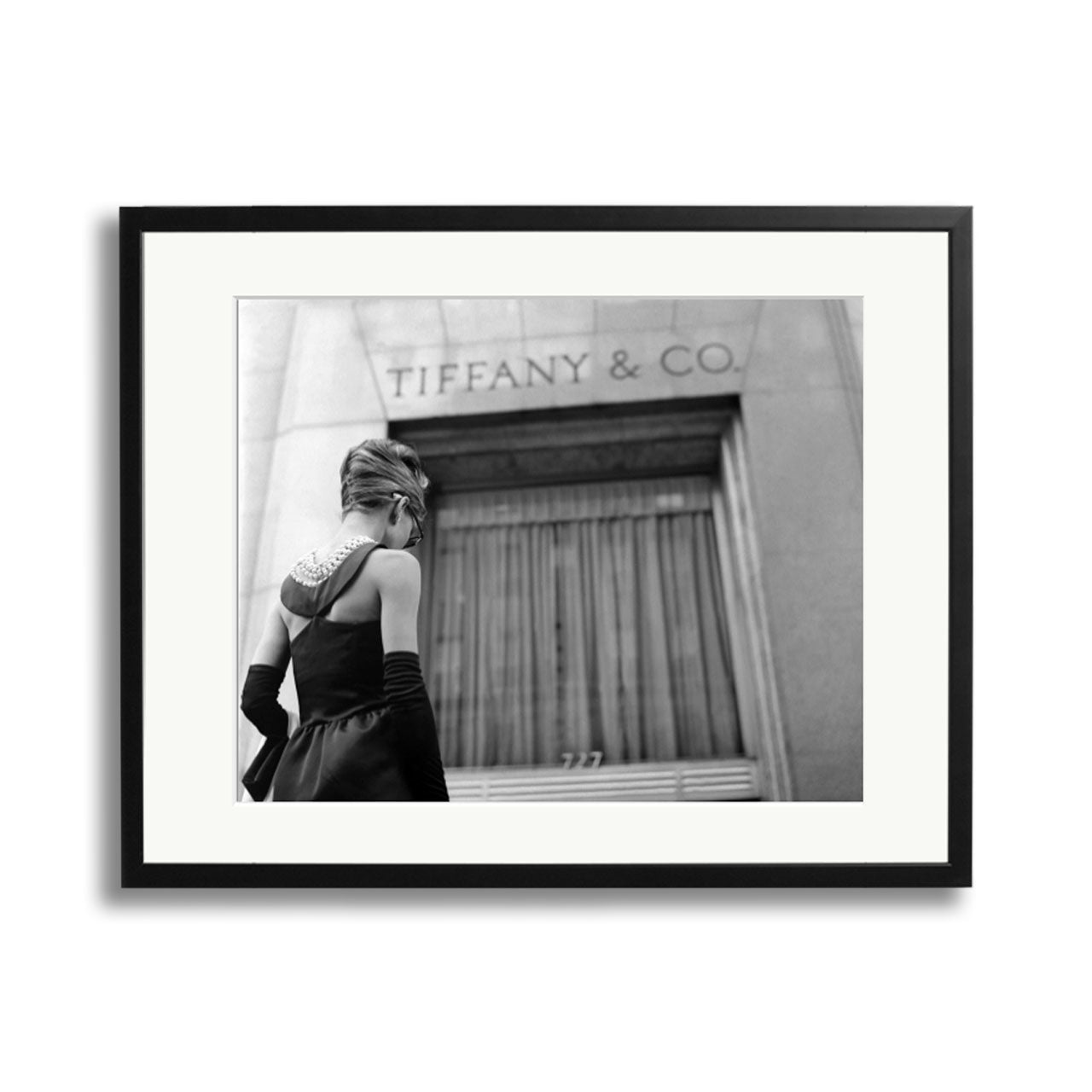 Hepburn At Tiffany's Framed Print