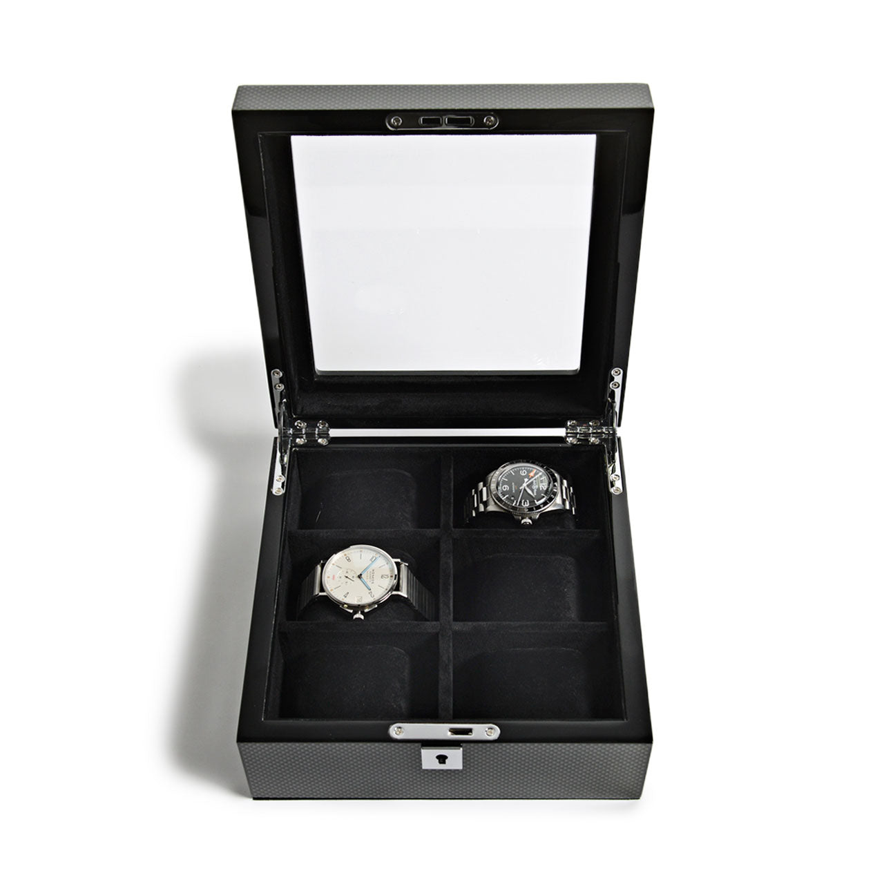 Carbon Fiber Watch Lockbox | Uncrate Supply