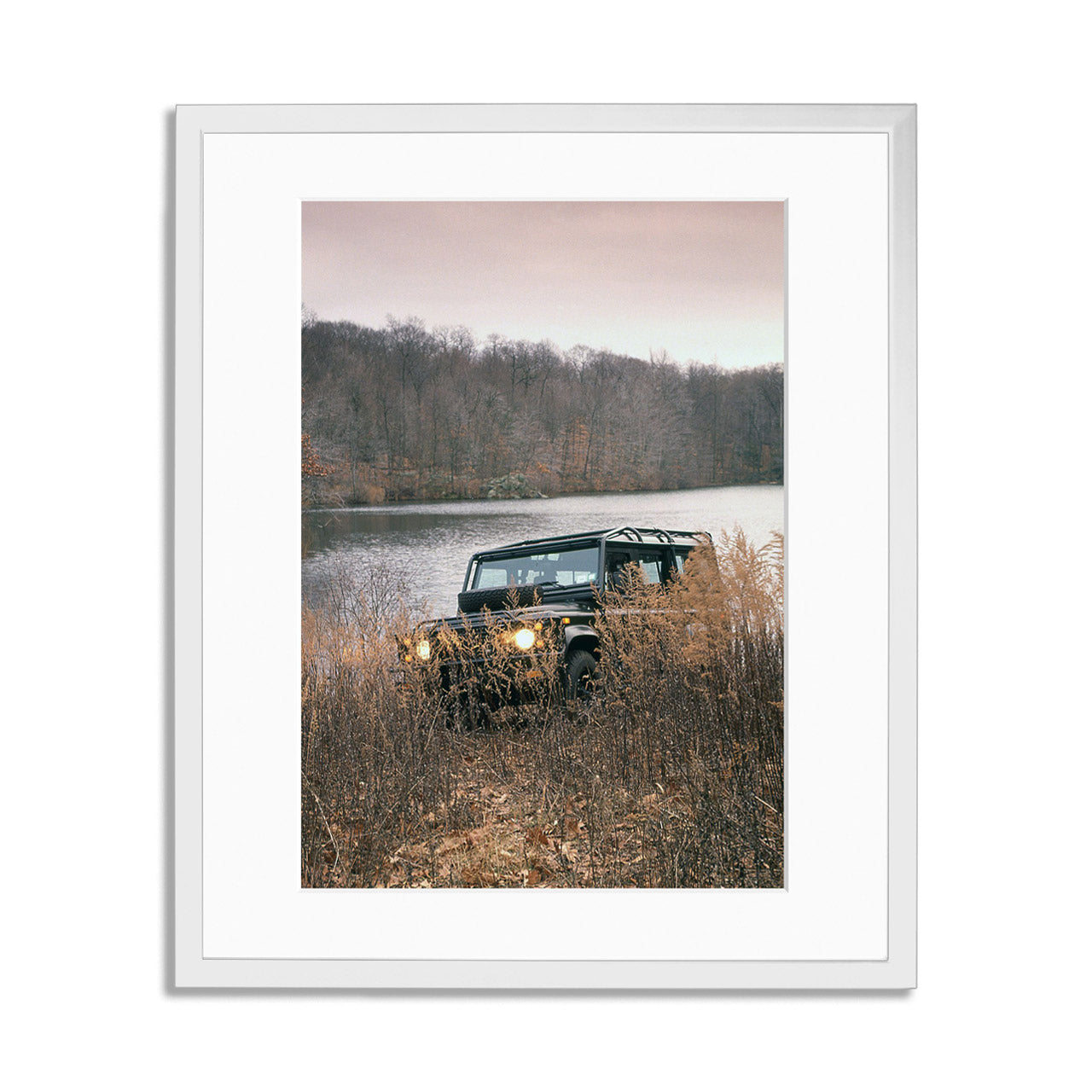 Land Rover Defender Shooting Brake Framed Print