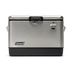 Coleman Reunion Steel Belted Cooler - Stainless
