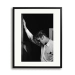 Elvis Backstage Framed Print - Black