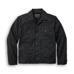Filson Tin Cloth Short Lined Cruiser Jacket - Black