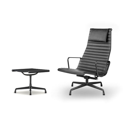 Eames Aluminium Group Lounge Chair &amp; Ottoman