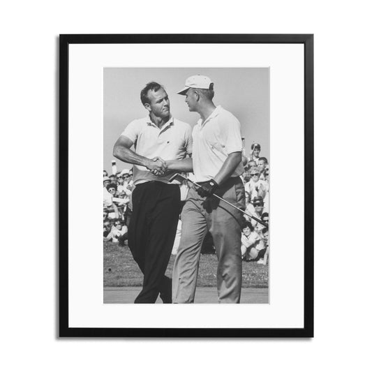 Nicklaus and Palmer Framed Print