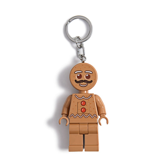 LEGO Gingerbread Man Flashlight Keychain