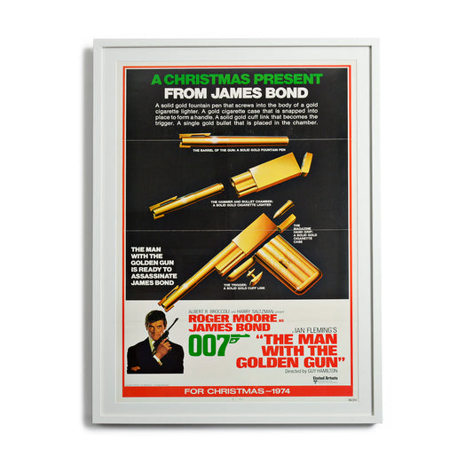 The Man with the Golden Gun Framed Movie Poster