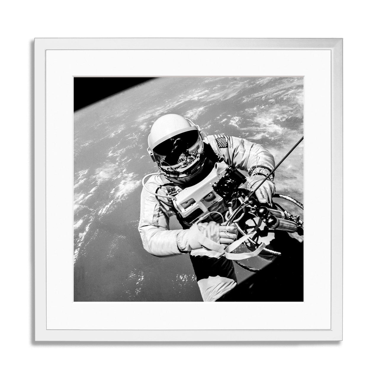 Gemini IV Spacewalk Framed Print