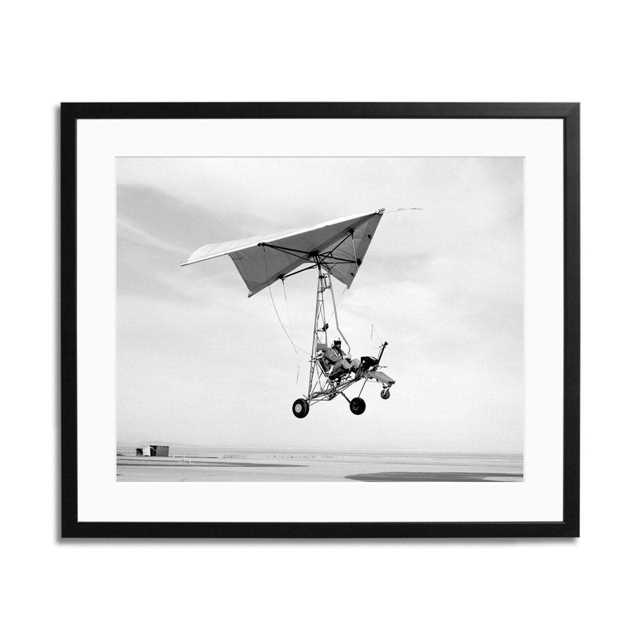 Edwards Air Force Base Paraglider Landing Framed Print