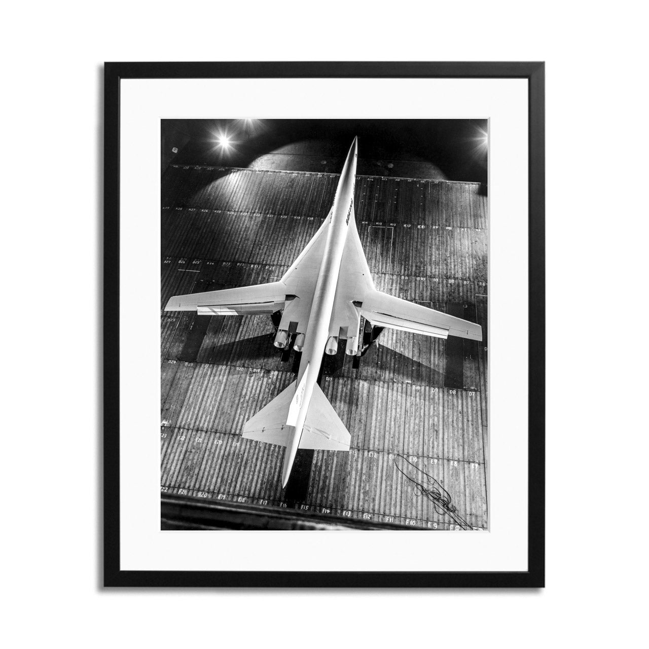 Boeing SST Model Framed Print