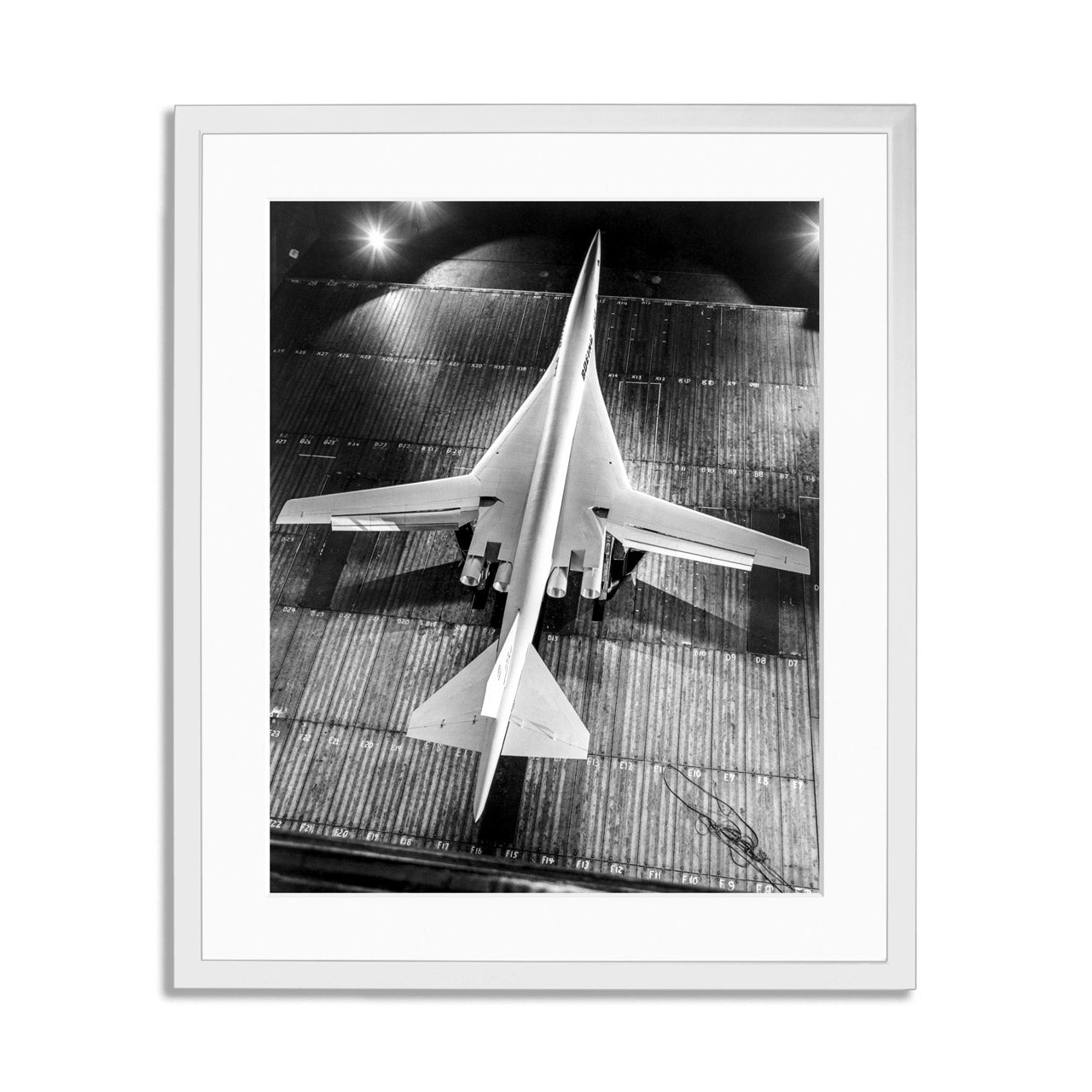 Boeing SST Model Framed Print