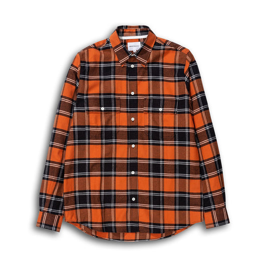 Norse Projects Villads Brushed Flannel Check Shirt