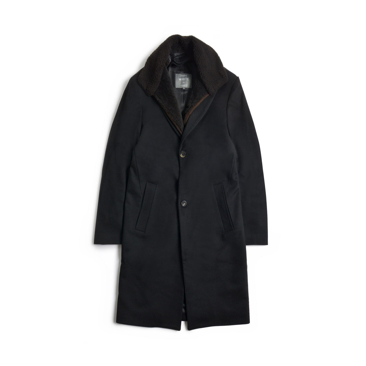 Private White V.C. Cashmere Topcoat