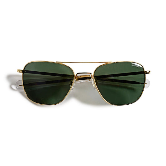 Randolph 23k Gold Aviator Sunglasses