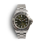 Shinola Monster GMT Watch - Olive Dial / Stainless Bezel