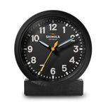 Shinola Runwell Desk Clock - Black / White Numerals
