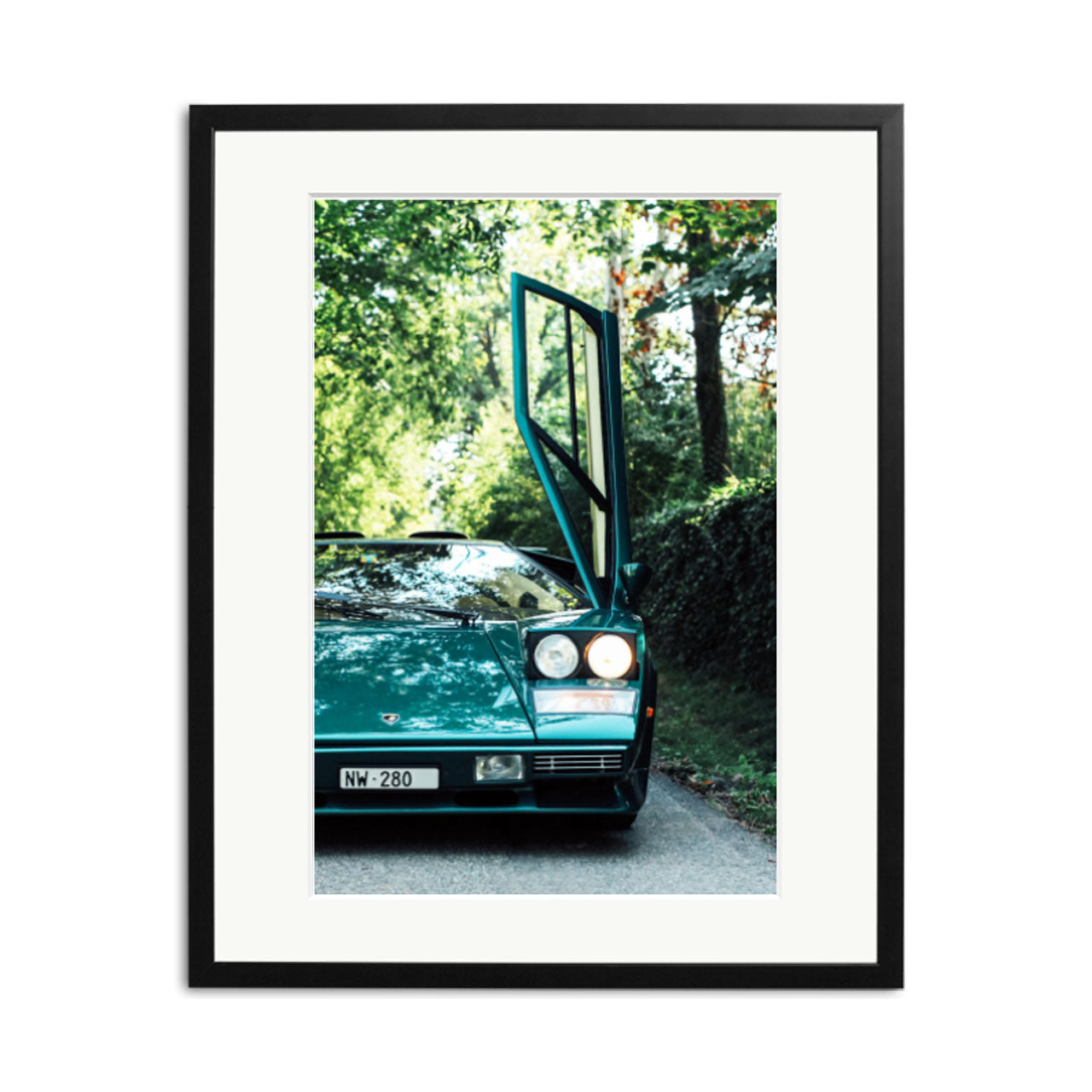 Lamborghini Countach LP4005 Framed Print