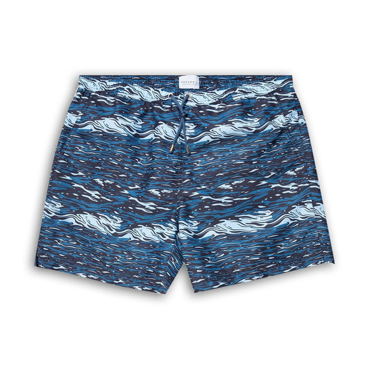 Sunspel Bluestone Ocean Water Swim Shorts
