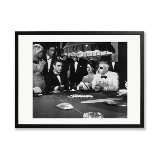 Thunderball Gambling Framed Print