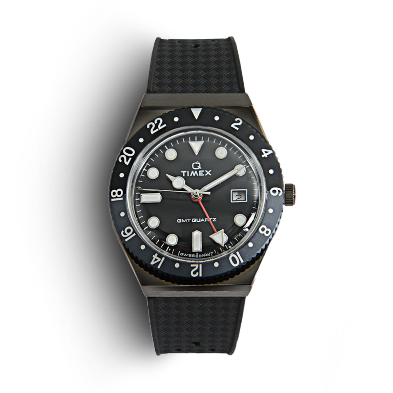Timex Q GMT Blackout Watch