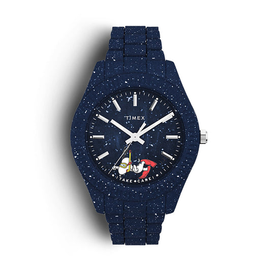 Timex Waterbury x Peanuts Ocean Plastic Watch